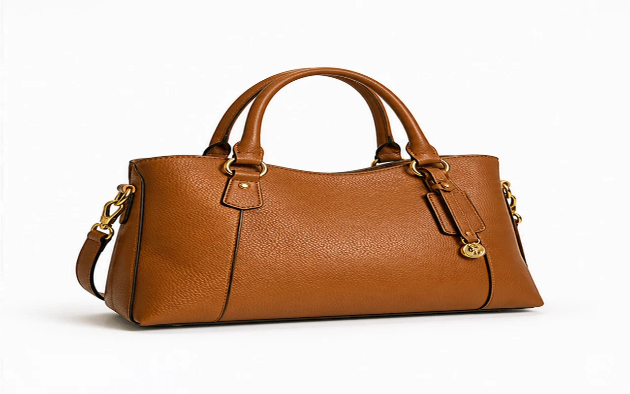 handbag ecommerce product image before and after remove background workflow after