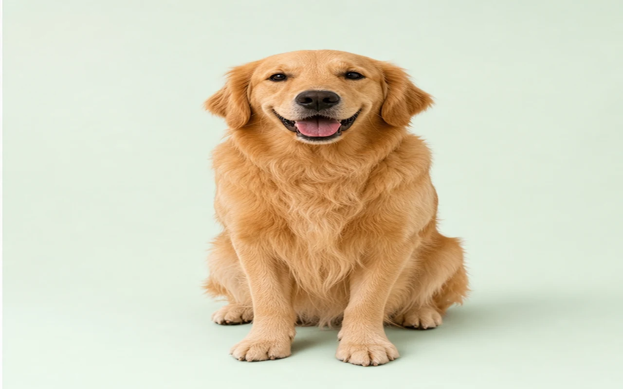 pet photo before and after AI background remover cutout after